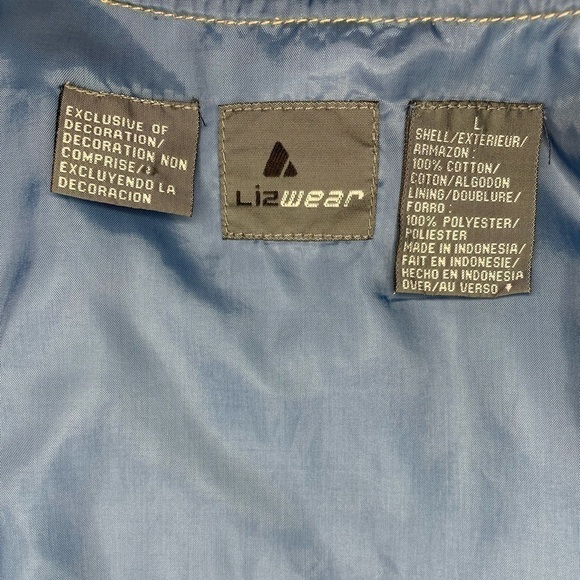 Vintage Lizwear Denim Vest | Western Boho 90s Y2K Vibes | Size Large - Picture 6 of 10